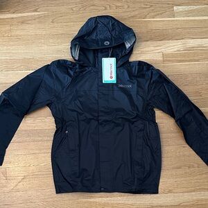 Marmot Black PreCip Eco Rain Jacket
